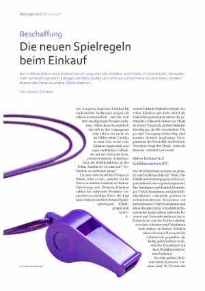 Vorschauseite 1: Die neuen Spielregeln beim Einkauf