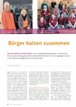 Vorschauseite 1: Bürger halten zusammen.