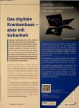 Vorschauseite 1: Das digitale Krankenhaus - aber mit Sicherheit