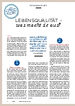 Vorschauseite 1: LEBENSQUALITÄT – Was macht sie aus?