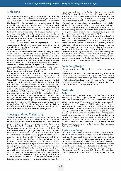 Vorschauseite 2: „Es ist ein massiver Einschnitt für alle …“: Erleben und Bedürfnisse der Lebenspartner*innen von schwerbrandverletzten Patient*innen