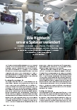 Vorschauseite 1: Wie Hightech unsere Spitäler verändert