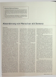 Vorschauseite 1: Abschottung von Menschen mit Demenz
