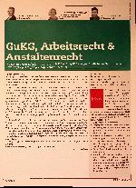 Vorschauseite 1: GuKG, Arbeitsrecht & Anstaltsrecht