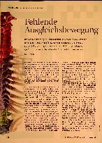 Vorschauseite 1: Fehlende Ausgleichsbewegung
