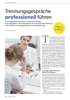 Vorschauseite 1: Trennungsgespräche professionell führen