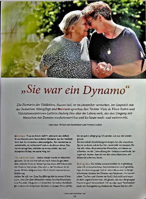 Vorschauseite 1: "Sie war ein Dynamo. "