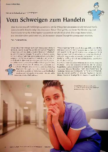 Vorschauseite 1: Vom Schweigen zum Handeln