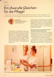 Vorschauseite 1: Ein (Ausrufe-)Zeichen für die Pflege!