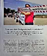Vorschauseite 1: Raus aus dem Strafgesetzbuch - und dann?