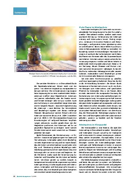 Vorschauseite 3: Arbeitsschutz der Zukunft Was Unternehmen brauchen