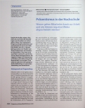 Vorschauseite 1: Präsentismus in der Hochschule. Warum gehen Mitarbeiter krank zur Arbeit und wie können negative Effekte abgeschwächt werden?