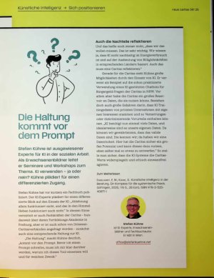 Vorschauseite 1: Die Haltung kommt vor dem Prompt