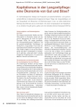 Vorschauseite 1: Kapitalismus in der Langzeitpflege: eine Ökonomie von Gut und Böse?