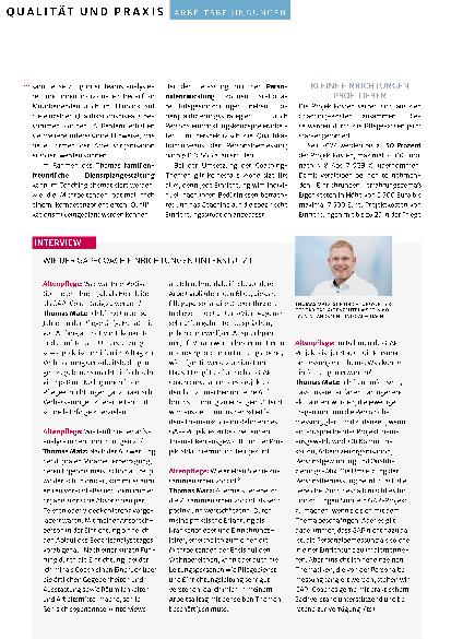 Vorschauseite 3: Frischer Wind im GAP-Projekt