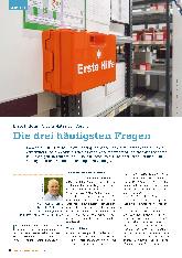 Vorschauseite 1: Erste Hilfe am Arbeitsplatz nach Corona: Die drei häufigsten Fragen
