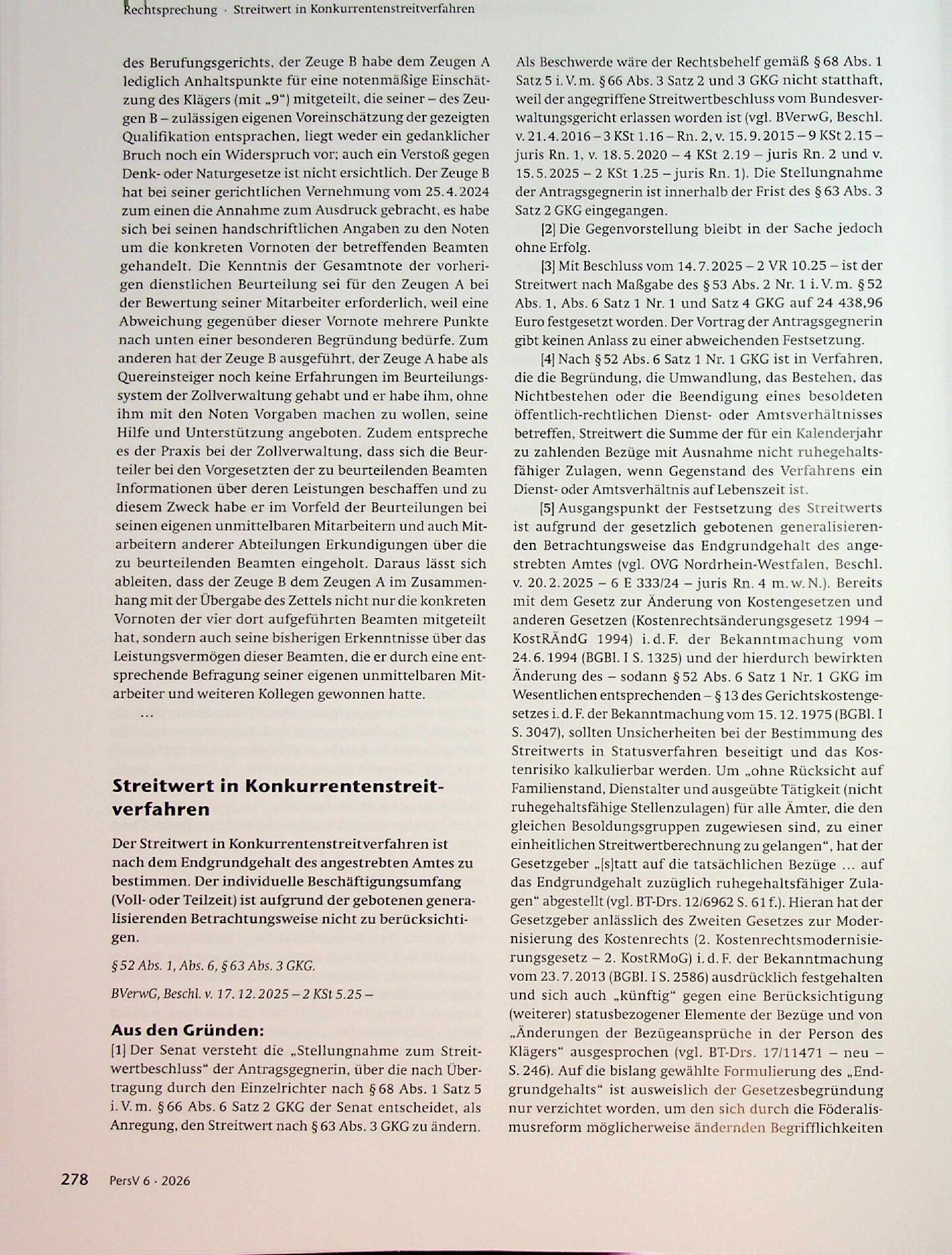 Vorschauseite 5: Gewichtung der Einzelmerkmale einer dienstlichen Beurteilung