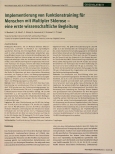 Vorschauseite 1: Implementierung von Funktionstraining für Menschen mit Multipler Sklerose - eine erste wissenschaftliche Begleitung