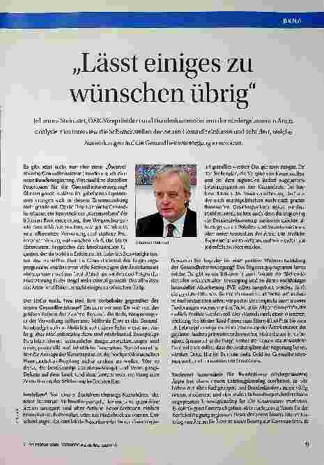 Vorschauseite 1: "Lässt einiges zu wünschen übrig."