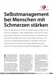 Vorschauseite 1: Selbstmanagement bei Menschen mit Schmerzen stärken