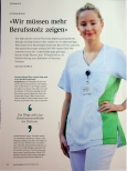 Vorschauseite 1: "Wir müssen mehr Berufsstolz zeigen."