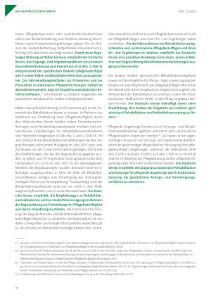 Vorschauseite 3: Empfehlungen des Deutschen Vereins zur Weiterentwicklung und nachhaltigen Finanzierung der Pflege – Teil 1
