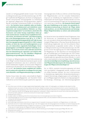 Vorschauseite 5: Empfehlungen des Deutschen Vereins zur Weiterentwicklung und nachhaltigen Finanzierung der Pflege – Teil 1
