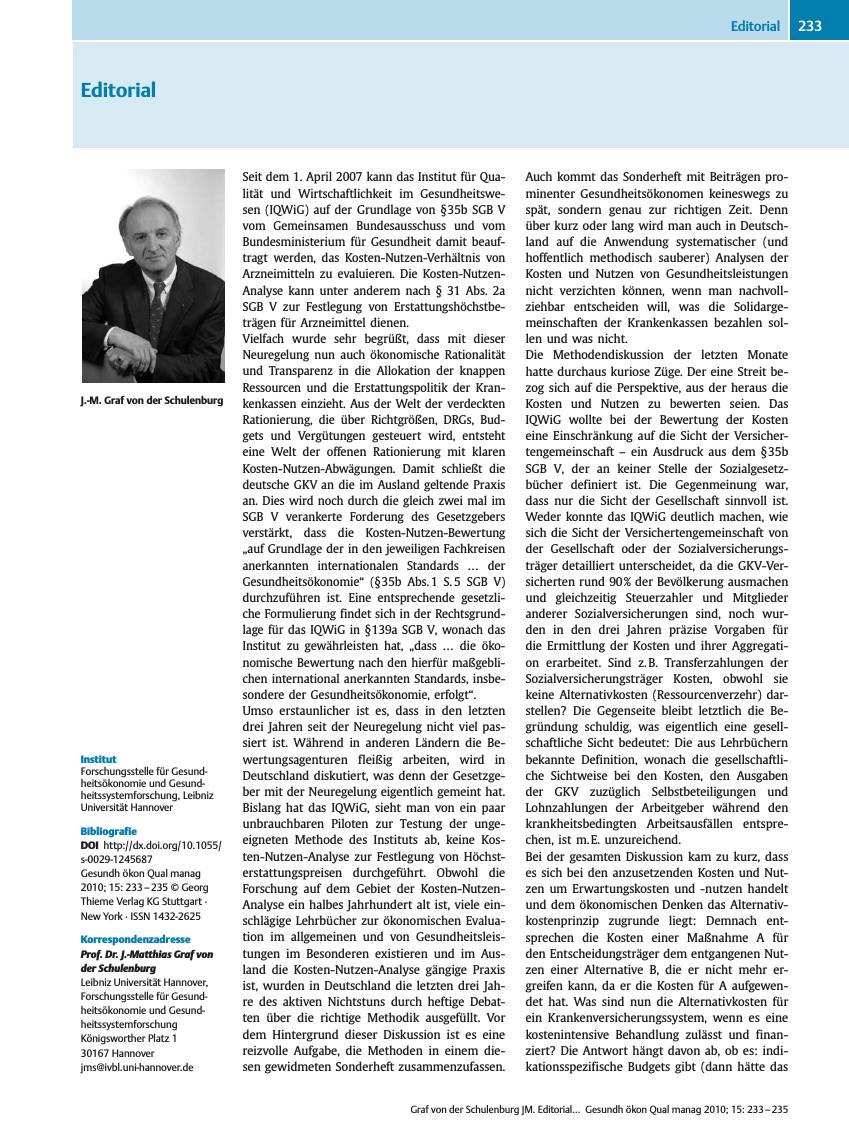 Vorschauseite 1: Editorial