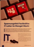 Vorschauseite 1: Spannungsfeld Fachkräfte: IT-Leiter im Mangelmarkt