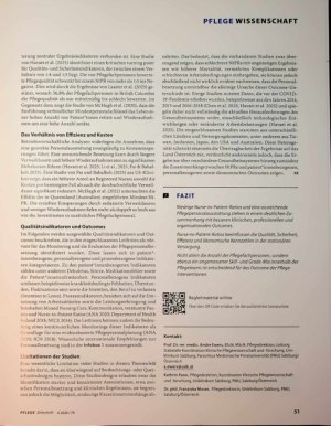 Vorschauseite 4: Nurse-to-Patient-Ratio als Steuerungsinstrument