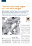 Vorschauseite 1: Viel Glück und viel Segen auf all deinen Wegen. Novellierte Technische Regeln für Arbeitsstätten - Teil 1 ASR A1. 5: „Fußböden“.