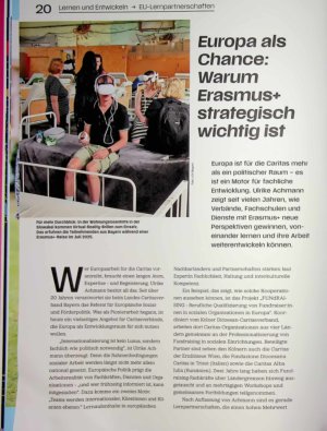 Vorschauseite 1: Europa als Chance: Warum Erasmus+ strategisch wichtig ist