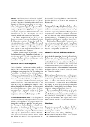 Vorschauseite 3: Sicher und steril Hygieneempfehlungen für die Regionalanästhesie