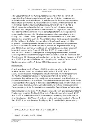 Vorschauseite 4: Kein Präventionsverfahren in der Wartezeit