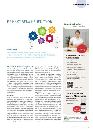 Vorschauseite 1: Es hakt beim neuen TVÖD