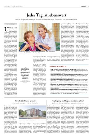Vorschauseite 1: Jeder Tag ist lebenswert