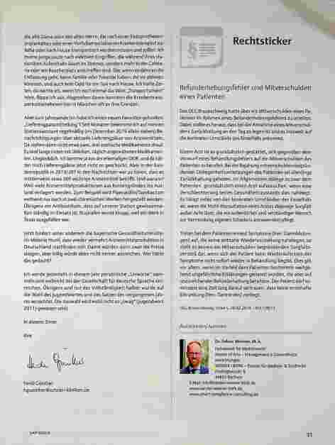 Vorschauseite 2: „Auch das kürzeste Wort bleibt am Ende nur Geschwätz, wenn es nicht auf irgendwelchem Wege zu Taten führt."