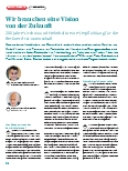Vorschauseite 1: Wir brauchen eine Vision von der Zukunft 200 Jahre Virchow und Helmholtz: eine Verpflichtung für die Berliner Ärzteschaft.