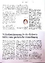 Vorschauseite 4: Die Würde steht an erster Stelle.