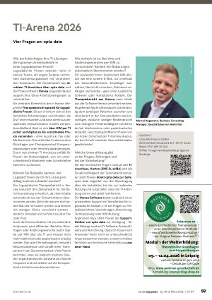 Vorschauseite 4: Telematikinfrastruktur: Was bedeutet TI für die logopädischen Praxen?