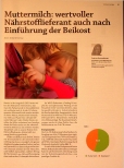 Vorschauseite 1: Muttermilch: wertvoller Nährstofflieferant auch nach Einführung der Beikost