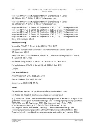 Vorschauseite 4: IV. Beamtenrecht