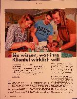 Vorschauseite 1: Sie wissen, was ihre Klientel wirklich will.