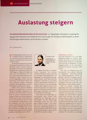 Vorschauseite 1: Auslastung steigern
