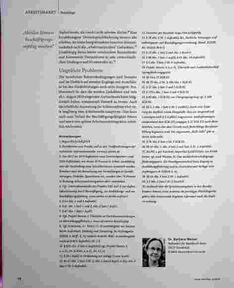 Vorschauseite 4: Neue und alte Hürden für Asylsuchende und Geduldete