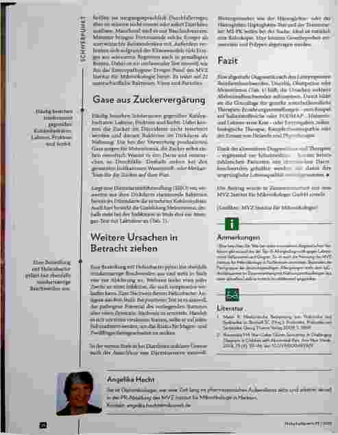 Vorschauseite 6: Unklare Abdominalbeschwerden Ursachen per Stufendiagnostik aufdecken