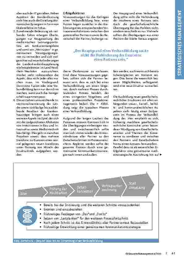 Vorschauseite 2: Strategische Verbünde: Erfolgsfaktoren für eine zukunftsgerichtete Aufstellung