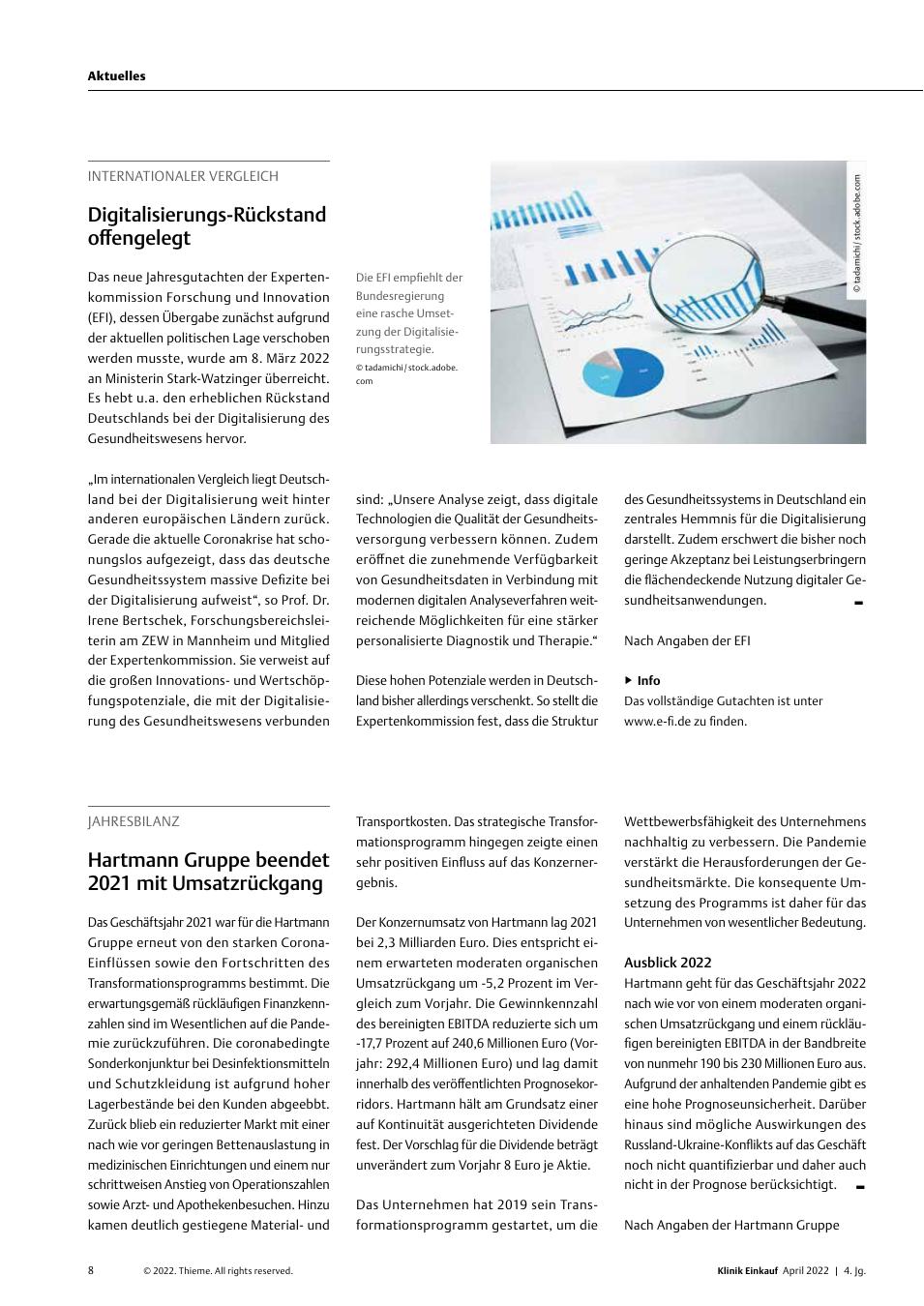 Vorschauseite 1: Internationaler Vergleich: Digitalisierungs-Rückstand offengelegt