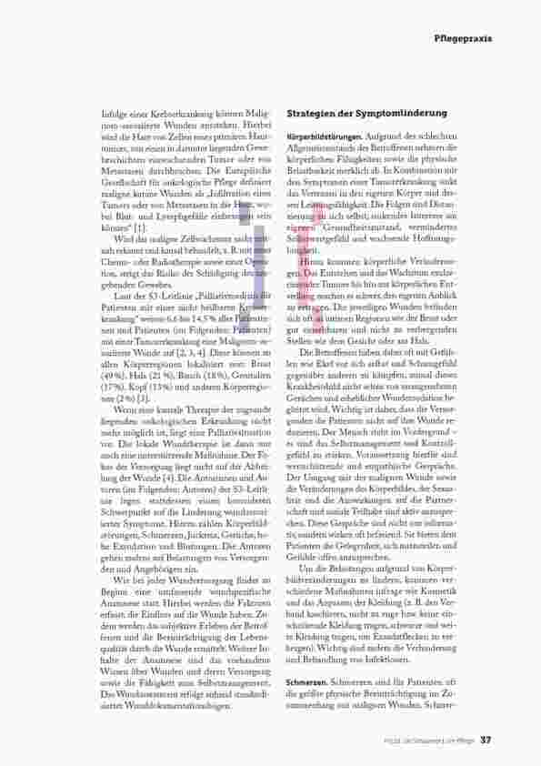 Vorschauseite 2: MALIGNEN WUNDEN PROFESSIONELL VERSORGEN