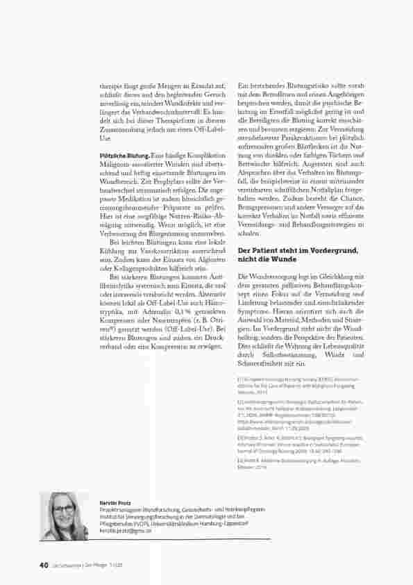Vorschauseite 5: MALIGNEN WUNDEN PROFESSIONELL VERSORGEN